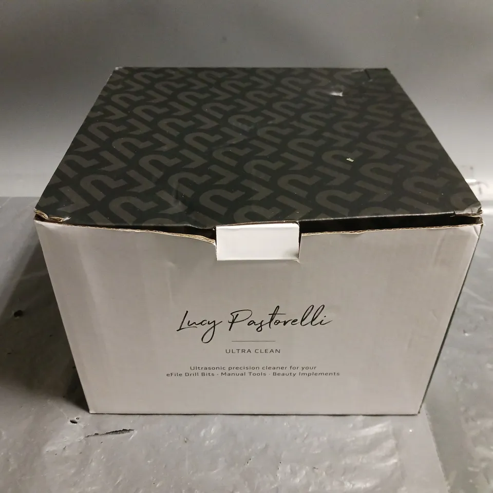 BOXED LUCY PASTORELLI ULTRASONIC CLEANER (ZX-956