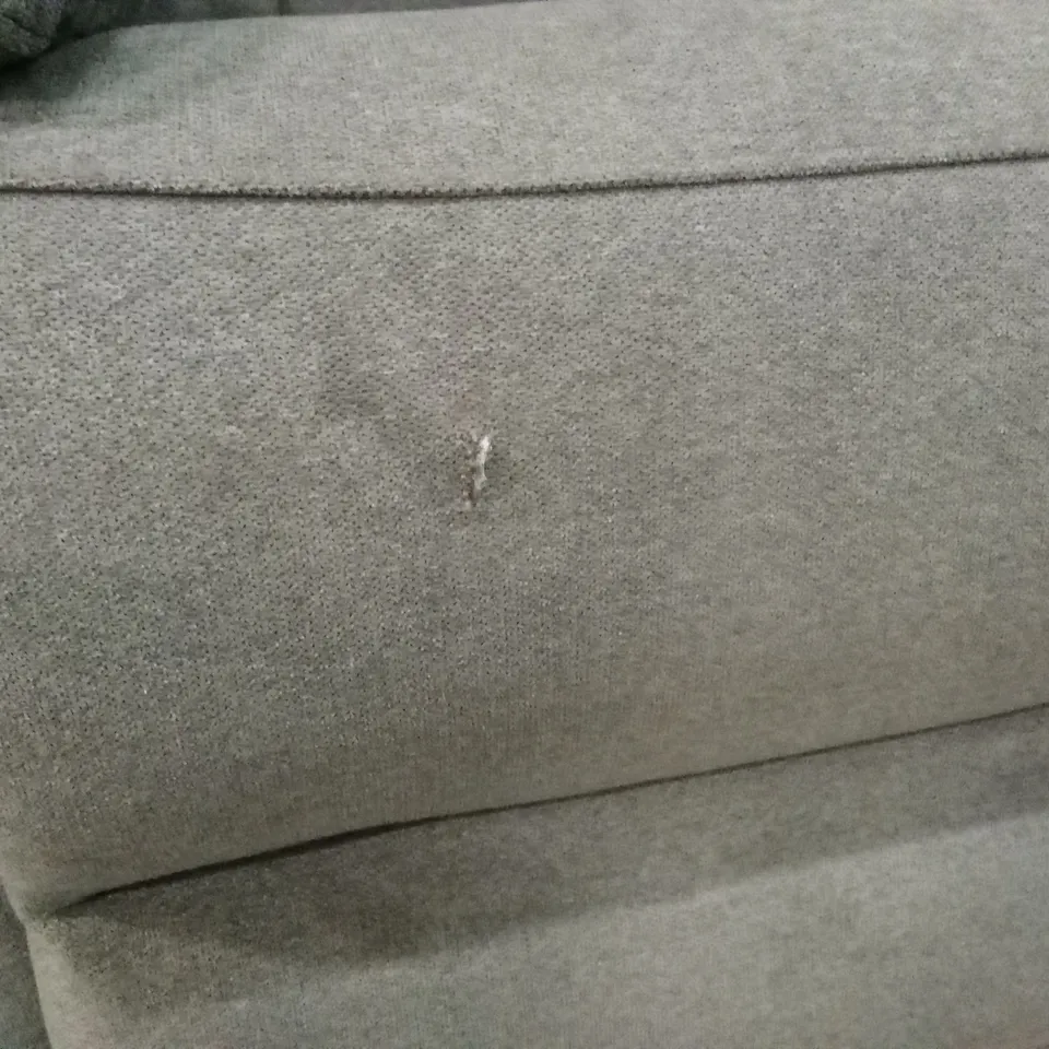 ALBION FABRIC 3 SEATER HIGH BACK MANUAL RECLINER SOFA - CHARCOAL RRP £749