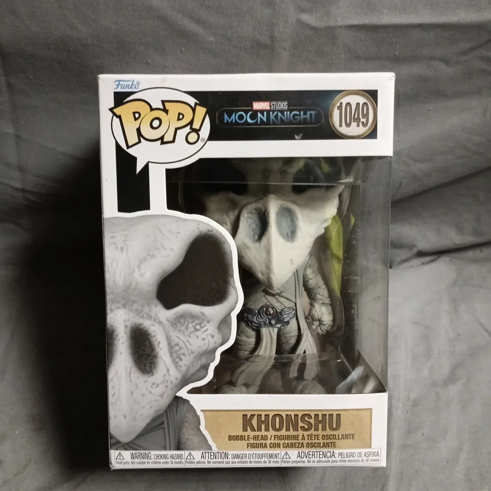 FUNKO POP! MARVEL MOON KNIGHT KHONSHU BOBBLE-HEAD FIGURE (SERIES 1049)