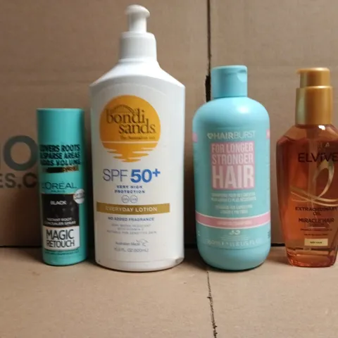 APPROXIMATELY 20 ASSORTED COSMETIC ITEMS TO INCLUDE HAIR BURST, L'ORÉAL, ETC - COLLECTION ONLY