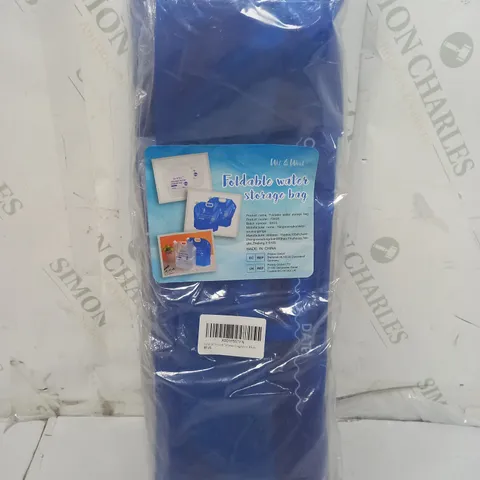 WIT & WORK 3PCE FOLDABLE WATER STORAGE BAGS IN BLUE