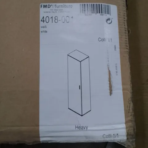BOXED WHITE CUPBOARD