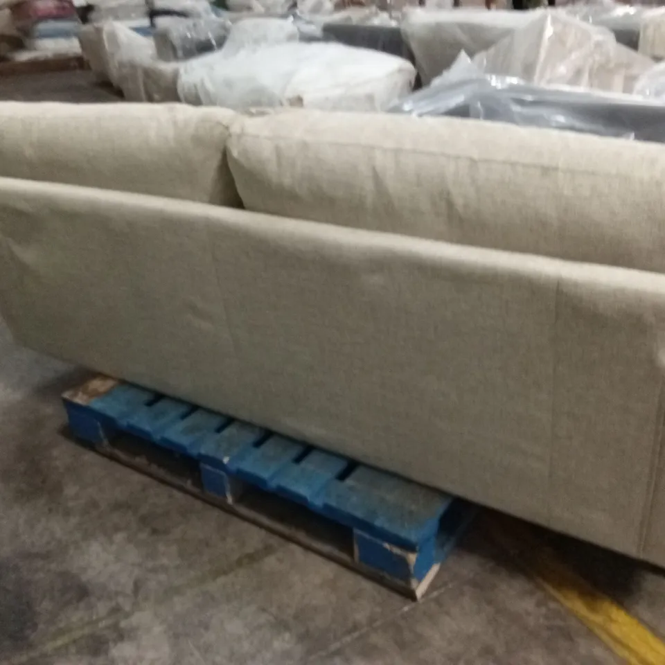 BAILEY FABRIC 4 SEATER SOFA - STONE RRP £649