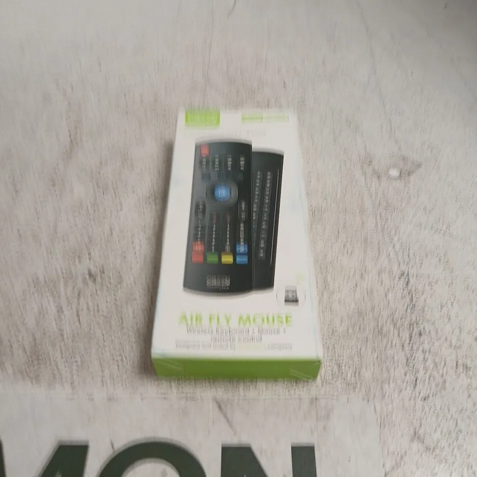 GREEN LYCA MODEL GL70046 AIR FLY MOUSE WIRELESS KEYBOARD/MOUSE/REMOTE CONTROL