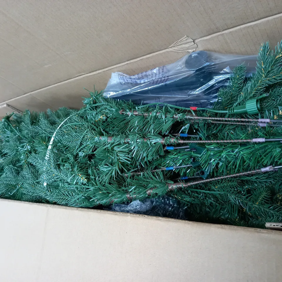 BOXED HOME REFLECTIONS PRE-LIT 6 FOOT CHRISTMAS TREE - COLLECTION ONLY