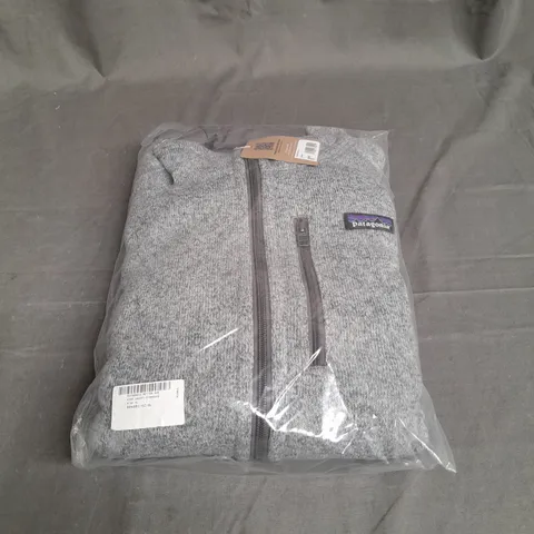 SEALED PATAGONIA MENS BETTER SWEATER JACKET IN GREY - XL