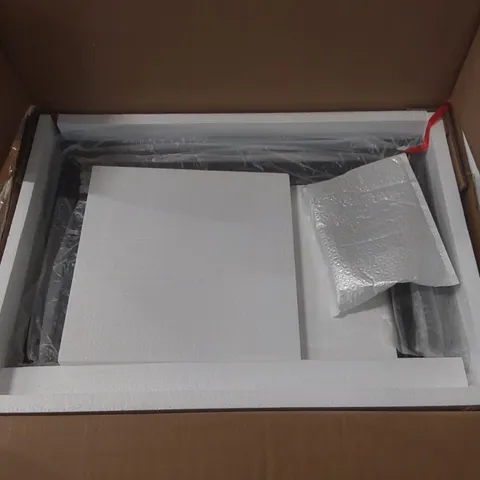 BOXED C-SHAPED END TABLE