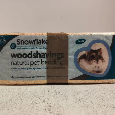 SNOWFLAKE WOODSHAVINGS NATURAL PET BEDDING – SMALL PACK
