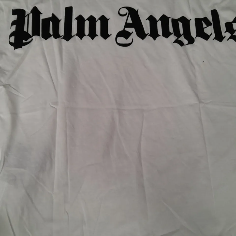 PALM ANGLES T-SHIRT IN WHITE SIZE SMALL