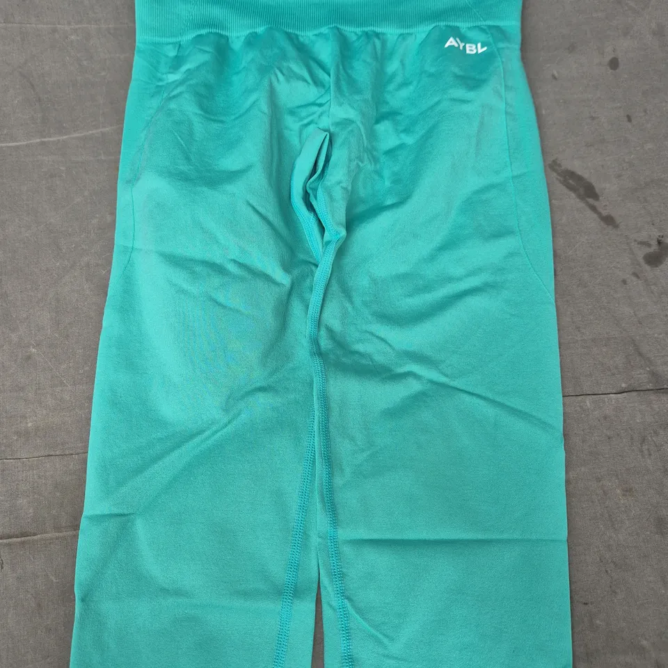 AYBL EMPOWER SEAMLESS LEGGINGS – JADE GREEN – UK SIZE S