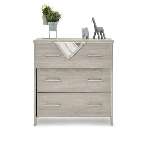 BOXED OBABY NIKA CHANGING UNIT - GREY WASH (2 BOXES)