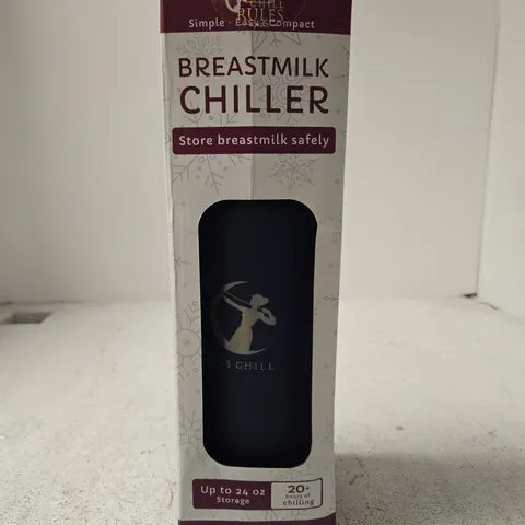 CERES CHILL BREAST MILK CHILLER BOTTLE – NAVY, BOXED