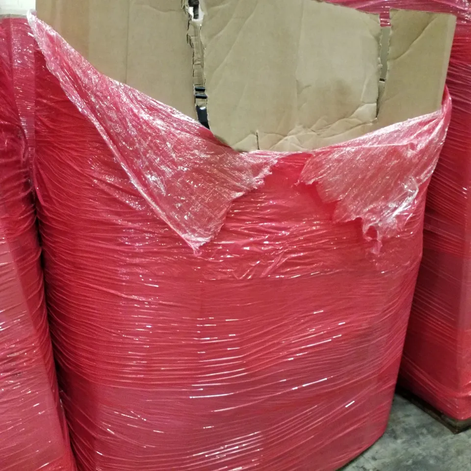 PALLET OF ASSORTED PRODUCTS INCLUDING TOILET SEAT, BABY WALKER, THERMOSTATIC MIXER SHOWERS, LED NUMBER CLOCK