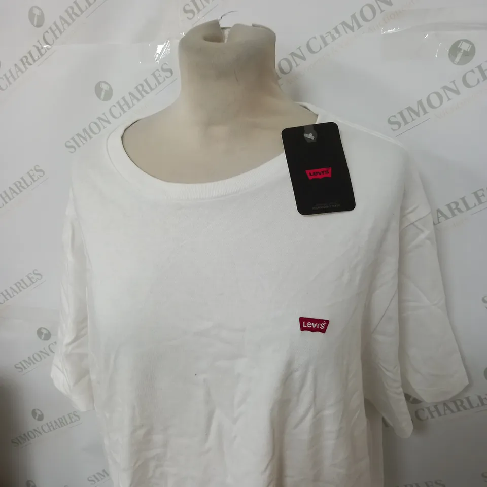 LEVIS STRAUSS CASUAL OFF WHITE T-SHIRT SIZE XL