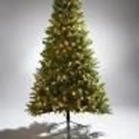 BOXED 7FT GRIZEDALE PRE-LIT CHRISTMAS TREE