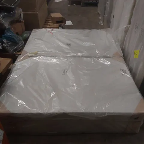 BAGGED 5FT KING SIZE DIVAN BASE - SANDSTONE FABRIC (2 ITEMS)