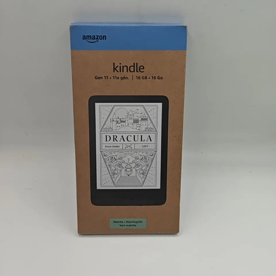 BOXED AMAZON KINDLE GEN 11 16GB IN MATCHA GREEN
