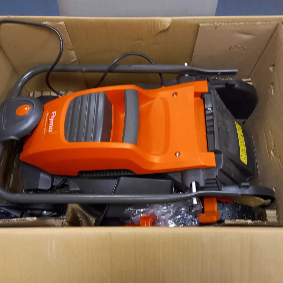 FLYMO SPEEDI-MO 360C ELECTRIC WHEELED LAWNMOWER