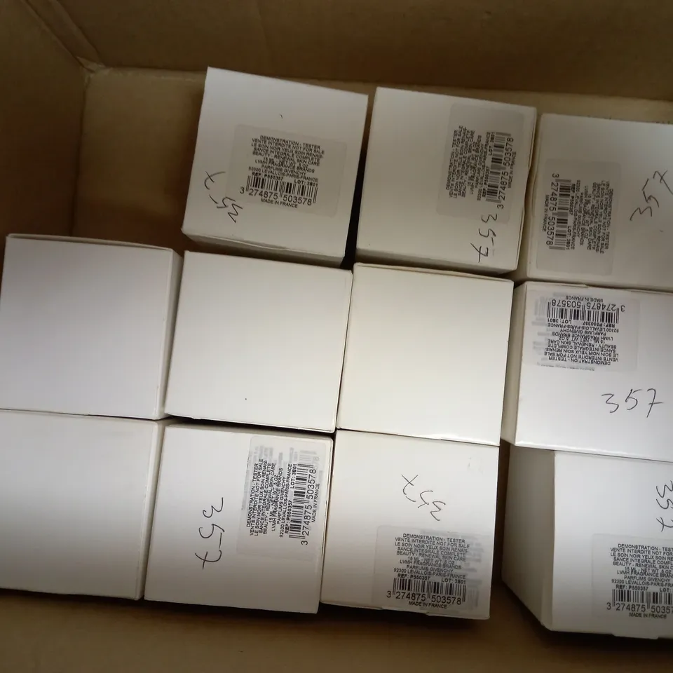 APPROXIMATELY 11 X 15ML GIVENCHY LE SOIN NOIR COMPLETE BEAUTY RENEWAL SKIN CARE  - DEMONSTRATION TESTER