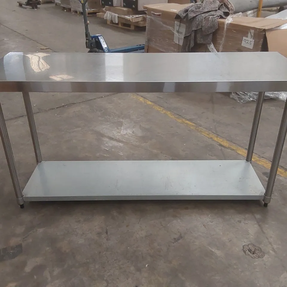 VOGUE COMMERCIAL STAINLESS STEEL WORKTOP