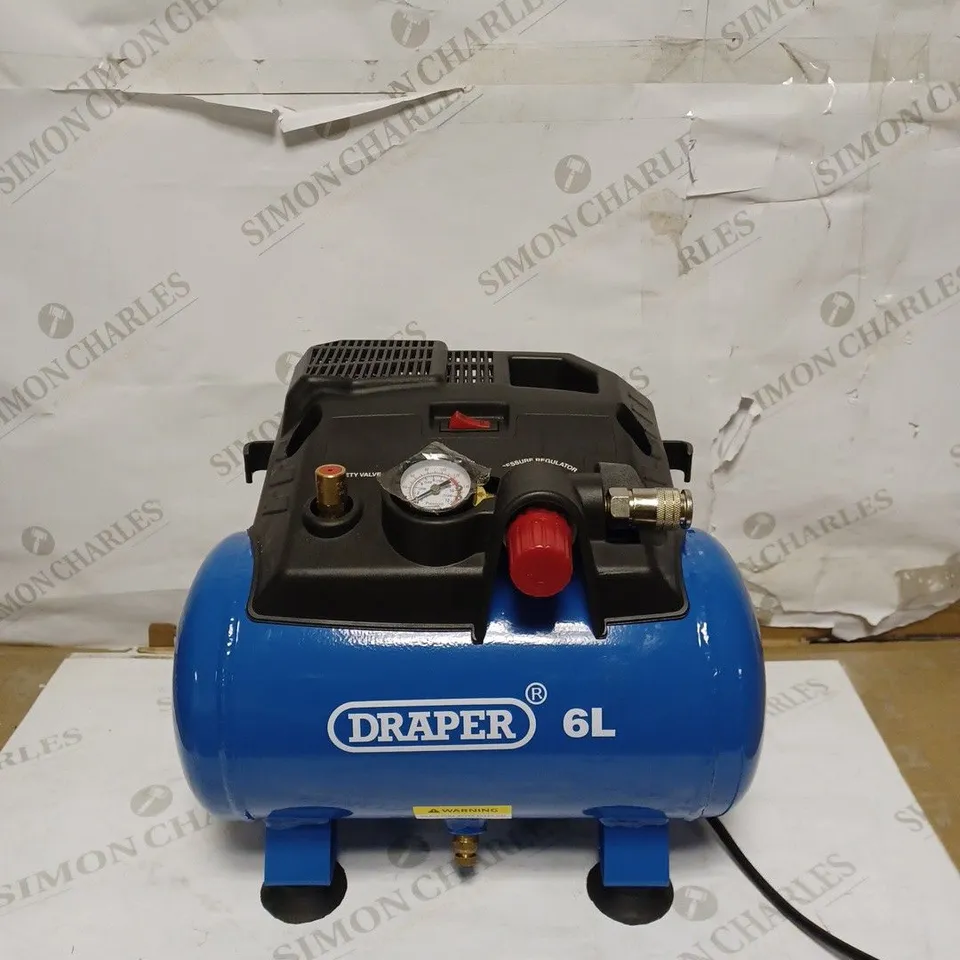 DRAPER 230V OLI FREE COMPRESSOR