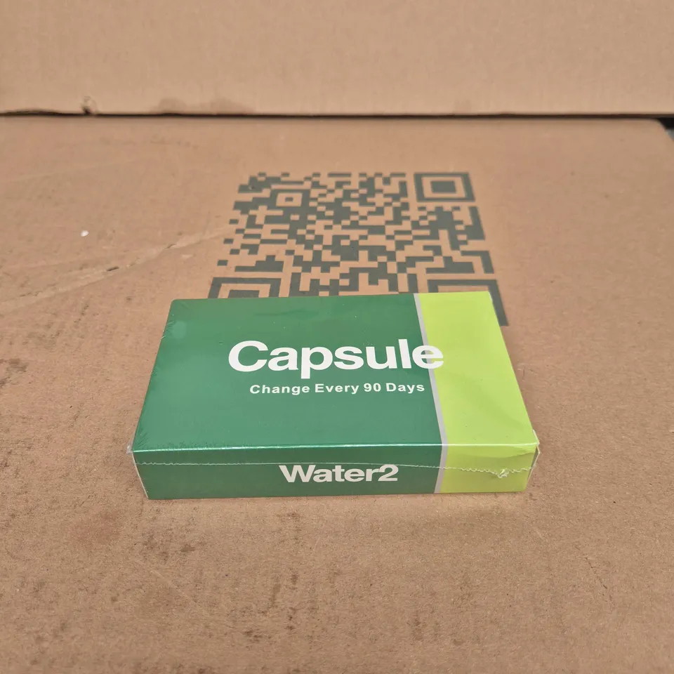 WATER2 CAPSULE – BOXED FILTERED SHOWERHEAD