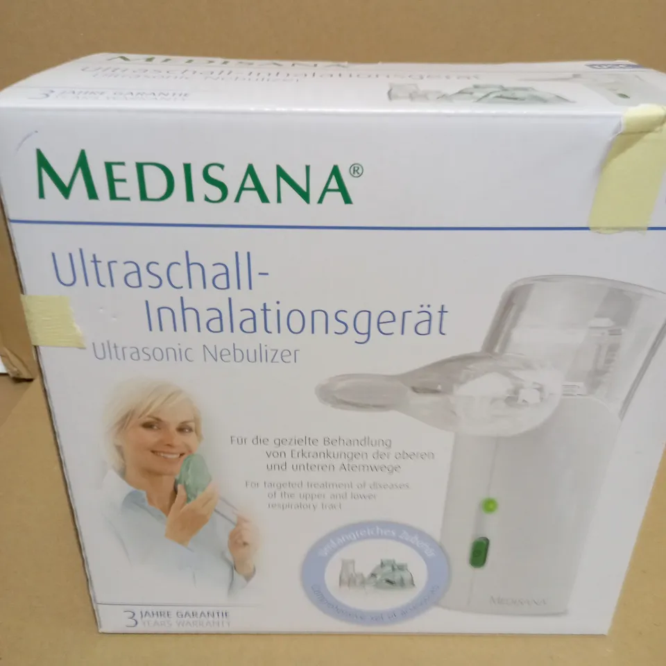 BOXED MEDISANA ULTRASONIC NEBULISER 