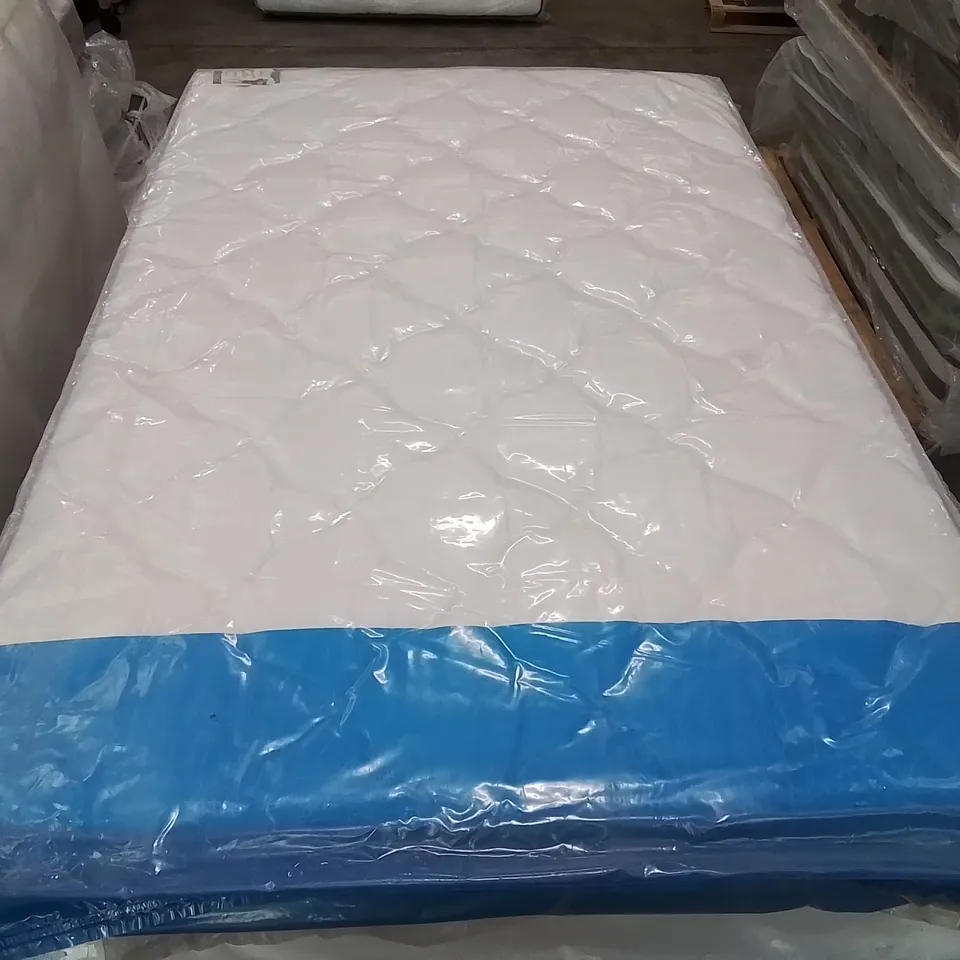 QUALITY BAGGED 120CM AIRSPRUNG MICRO QUILT SMALL DOUBLE MATTRESS RRP £209