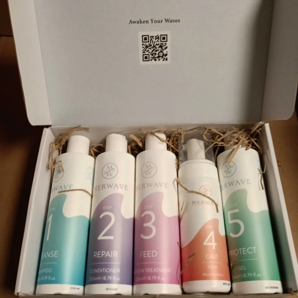 MERWAVE 5-STEP HAIR CARE SYSTEM – BOXED SET