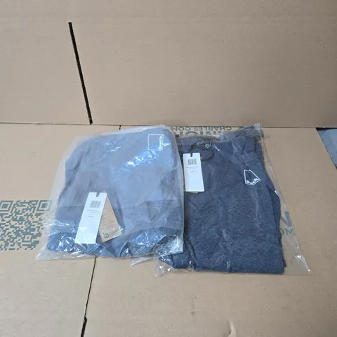 2 X BENCH RAYMOND NAVY MARL MEDIUM WITH TAGS
