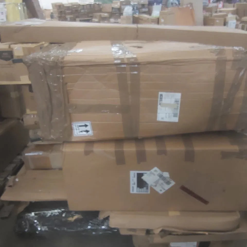 PALLET CONTAINING A LARGE QUANTITY OF ASSORTED FURNITURE PARTS ECT