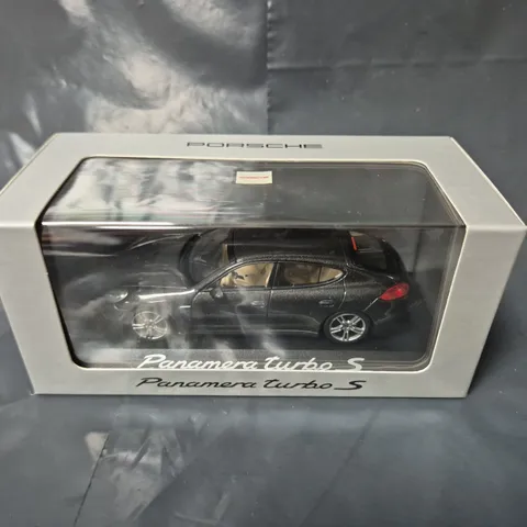 BOXED PORSCHE PANAMERA TURBO S 1:43 MODEL