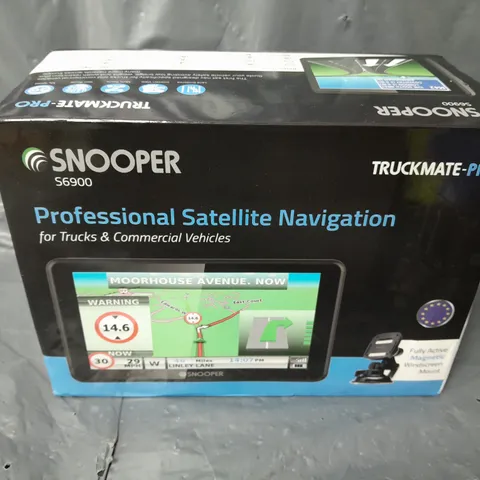 BOXED SNOOPER TRUCKMATE-PRO PROFESSIONAL SATELLITE NAVIGATION