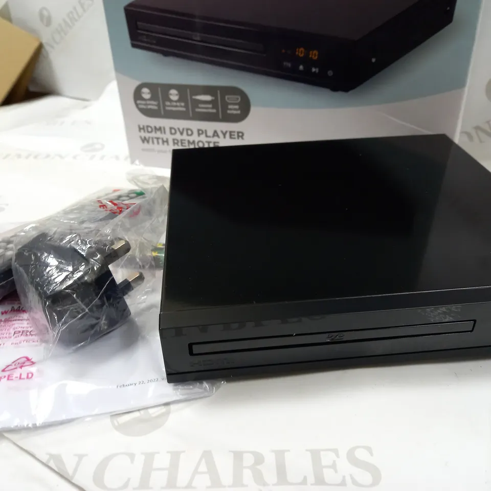 TECH HDMI DVD PLAYER WITH REMOTE