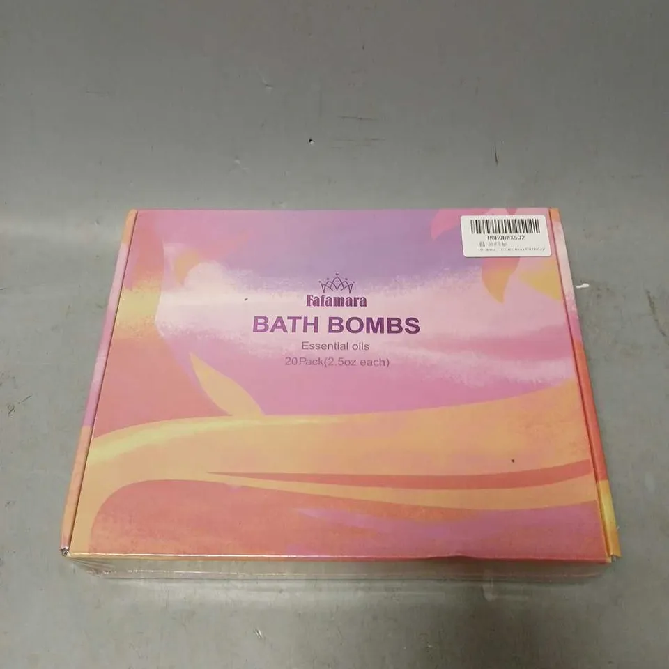 SEALED FAFAMARA BATH BOMB COLLECTION 20PACK