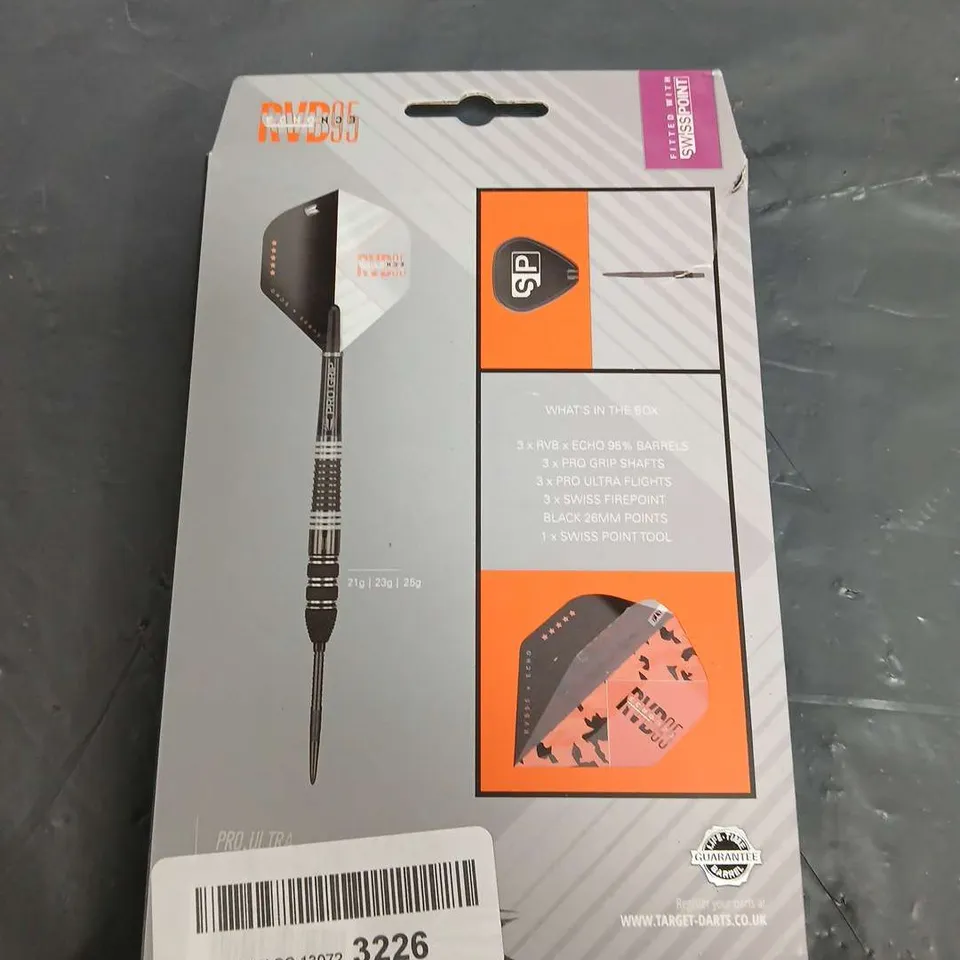 ECHO RVB 95 STAINLESS STEEL TIP DARTS