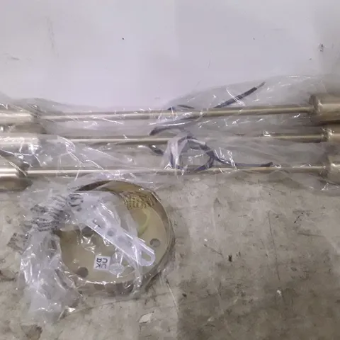 BOXED WORLEY SEMI FLUSH MOUNT