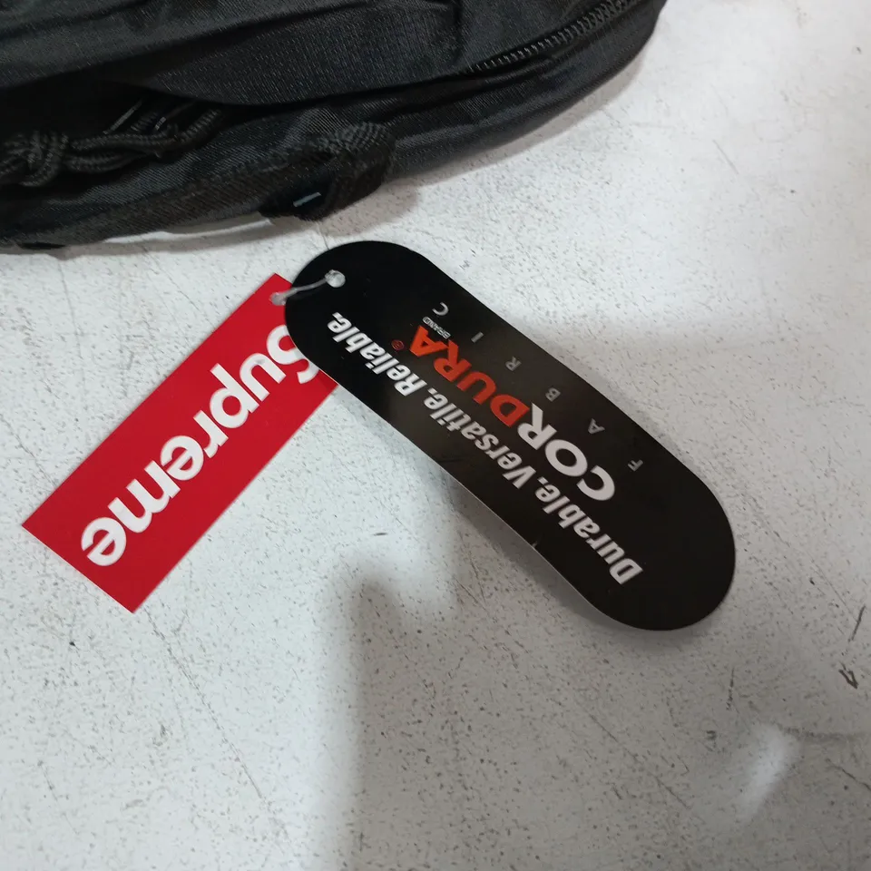 SUPREME BLACK BACKPACK