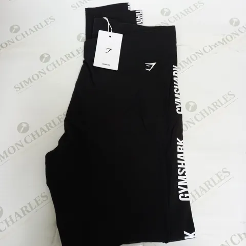 GYMSHARK COTTON GRAPHIC TAPE LEGGINGS SIZE XXL