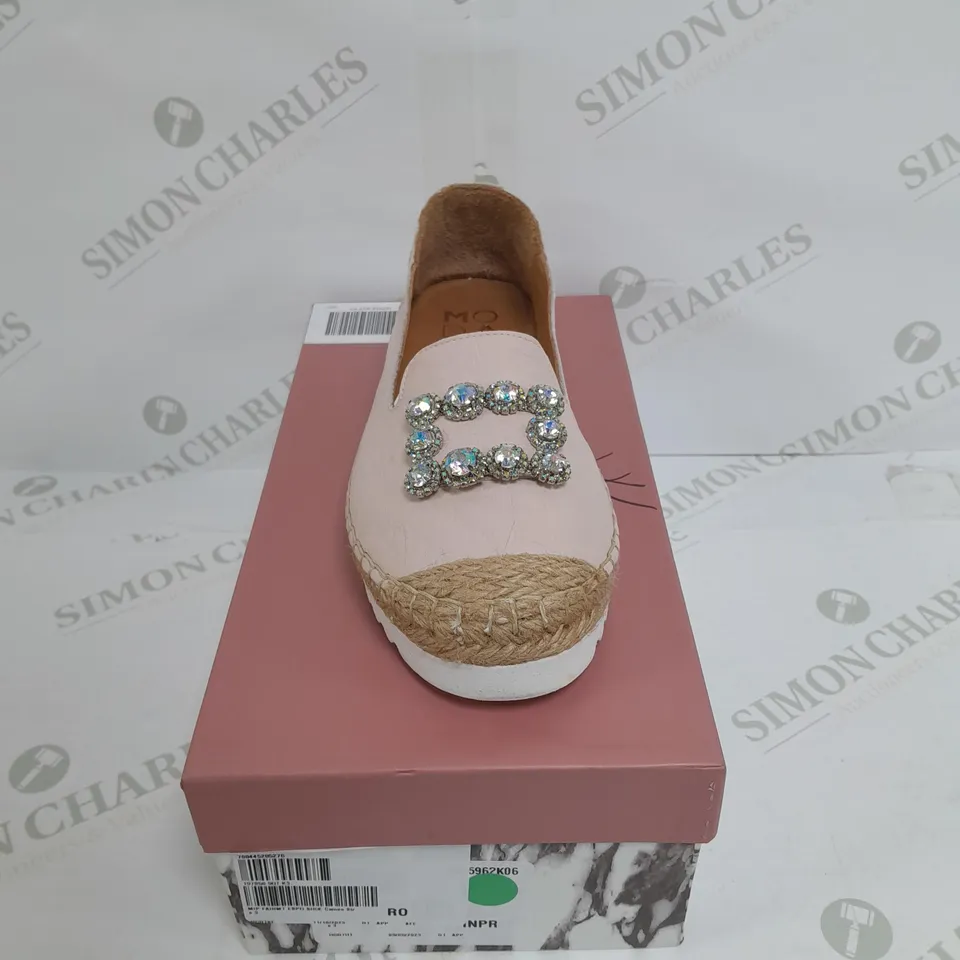 MODA IN PELLE FAIRMONT ESPADRILLE SHOE IN PINK  - UK 3