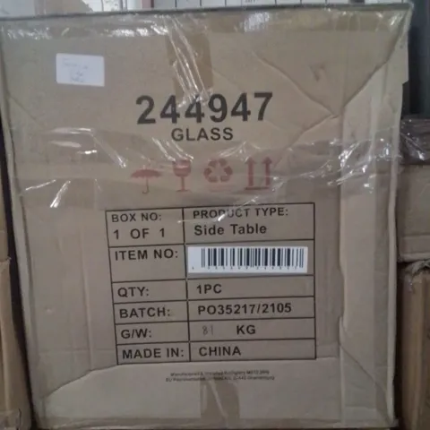 BOXED TORRANCE SIDE TABLE 