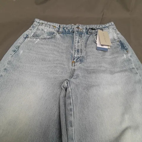 MINT VELVET LIGHT DENIM JEANS - UK 12L