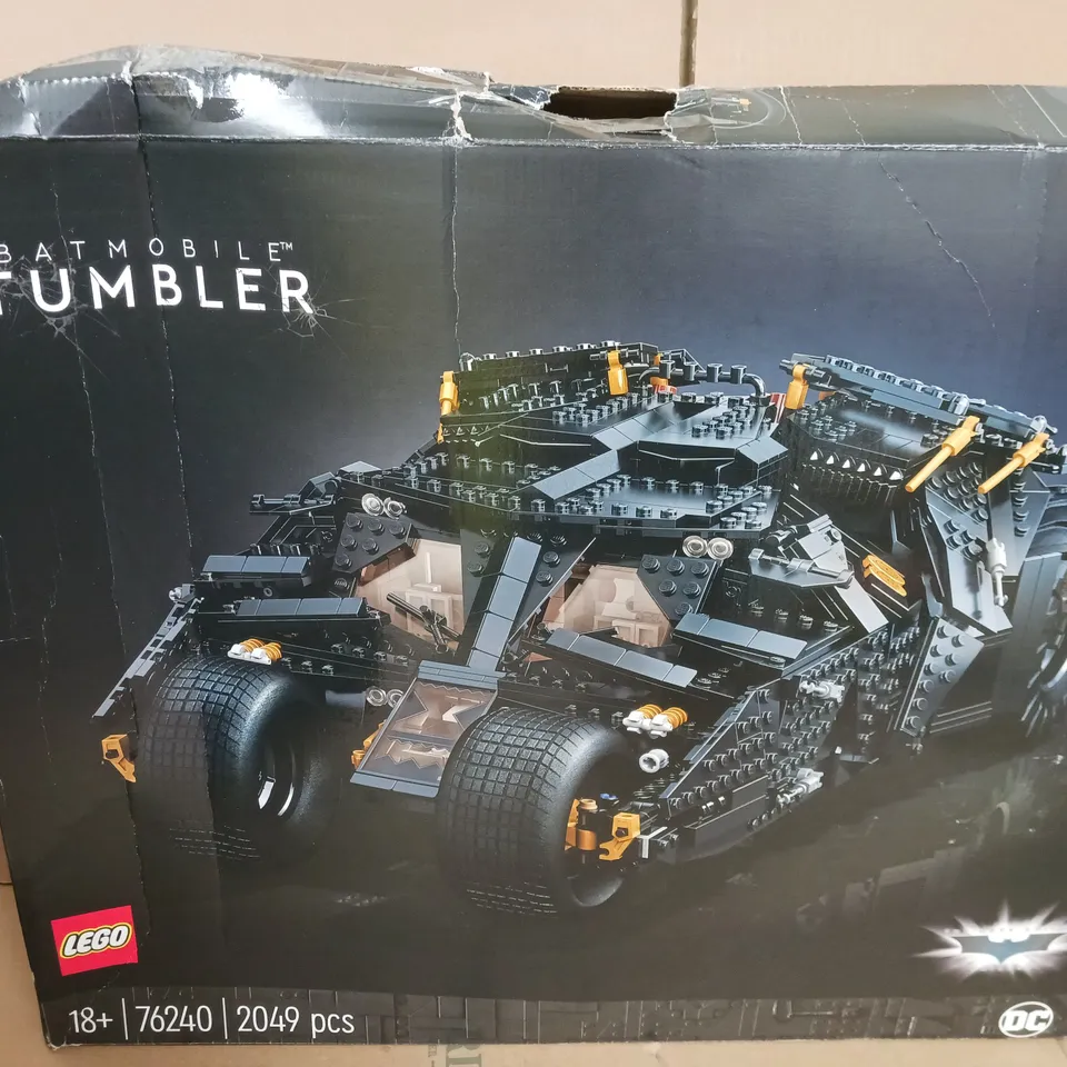 BOXED LEGO BAT MOBILE TUMBLER 76240