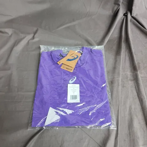 ASICS ROAD SEAMLESS SS TOP – PURPLE (EDO PURPLE) – MEN UK XS