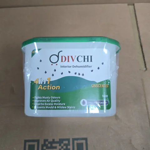 12 X DIVCHI UNSCENTED INTERIOR DEHUMIDIFIERS  