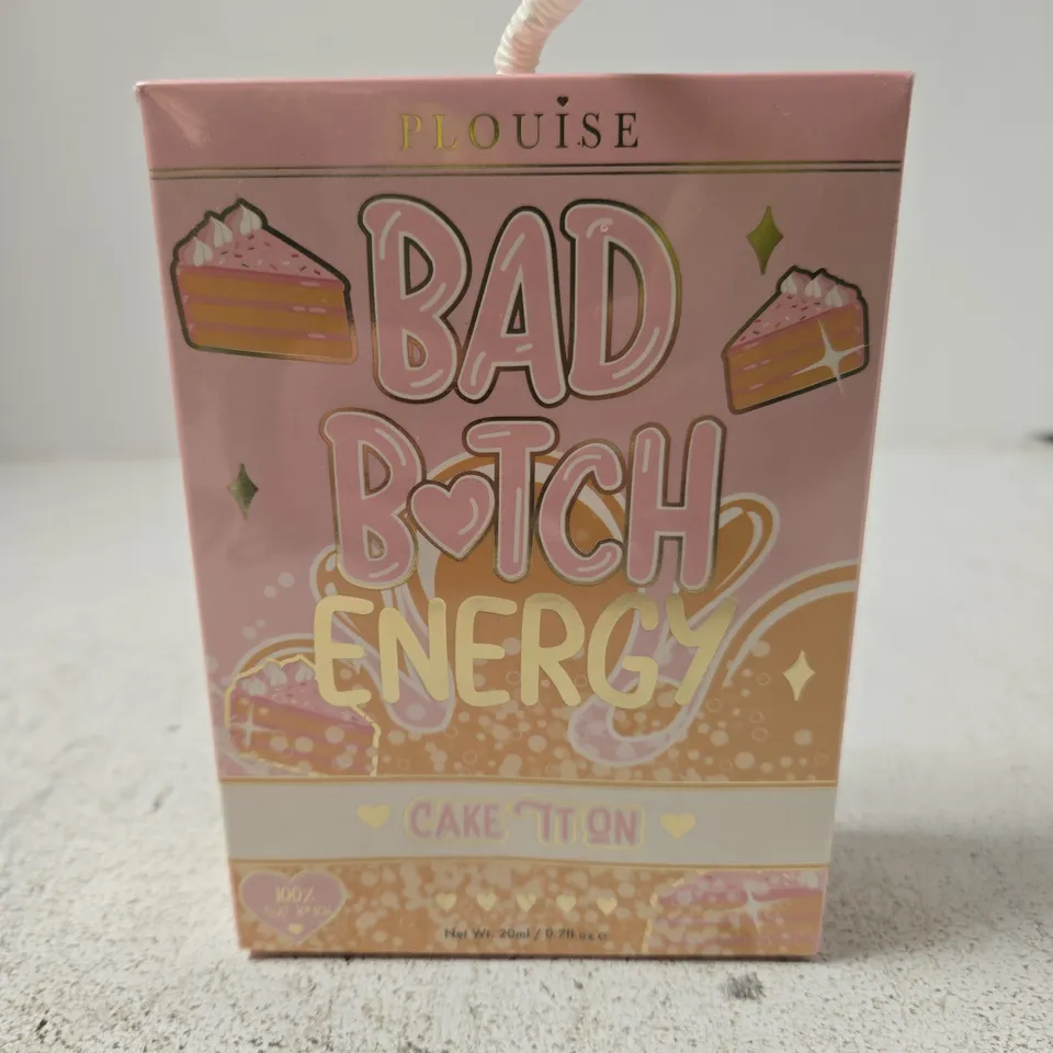 PLOUISE BAD BITCH ENERGY LIP CONDITIONER & LIP OIL – BIRTHDAY CAKE 