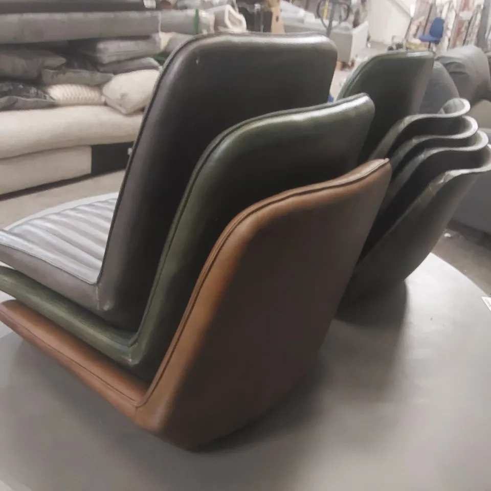 8x ASSORTED DESIGNER UPHOLSTERED CHAIR SEATS