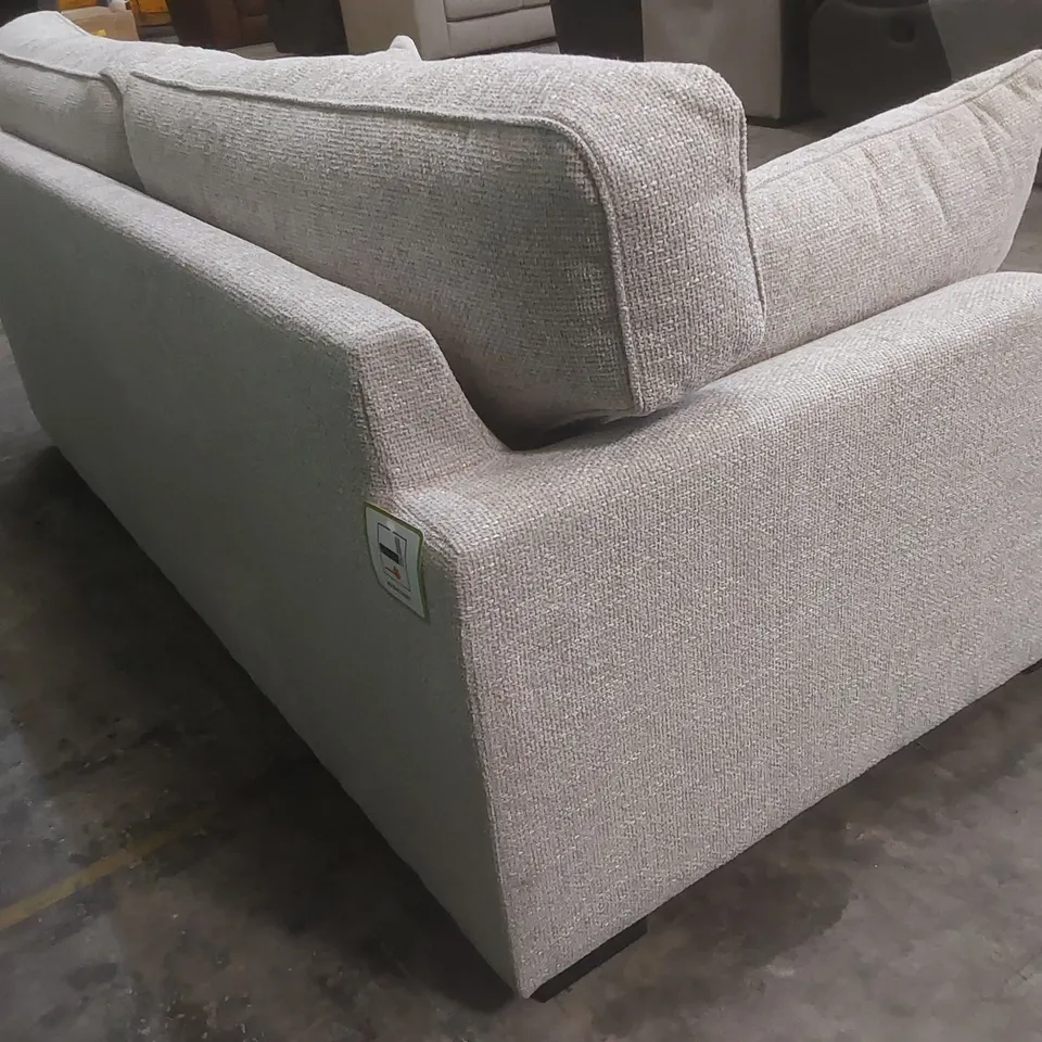 DESIGNER LARGE DURY CHUNKY WEAVE 3 SEATER SOFA