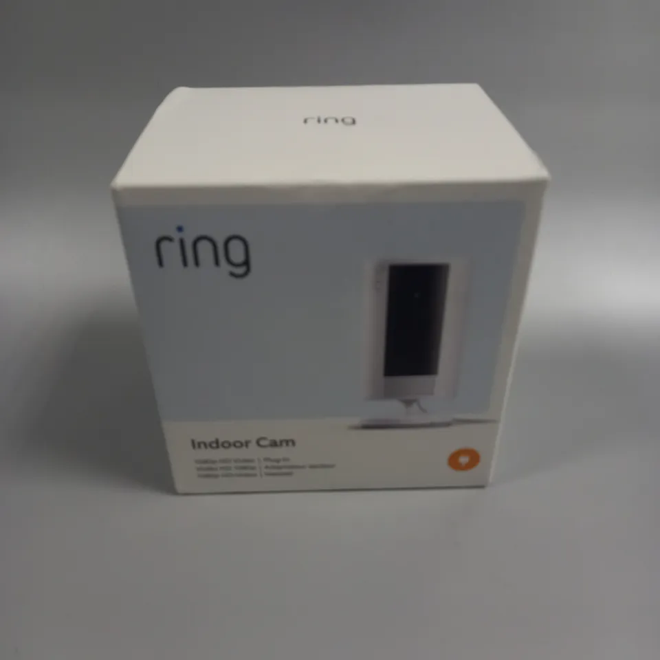 BOXED SEALED RING INDOOR PLUG-IN HD CAMERA 