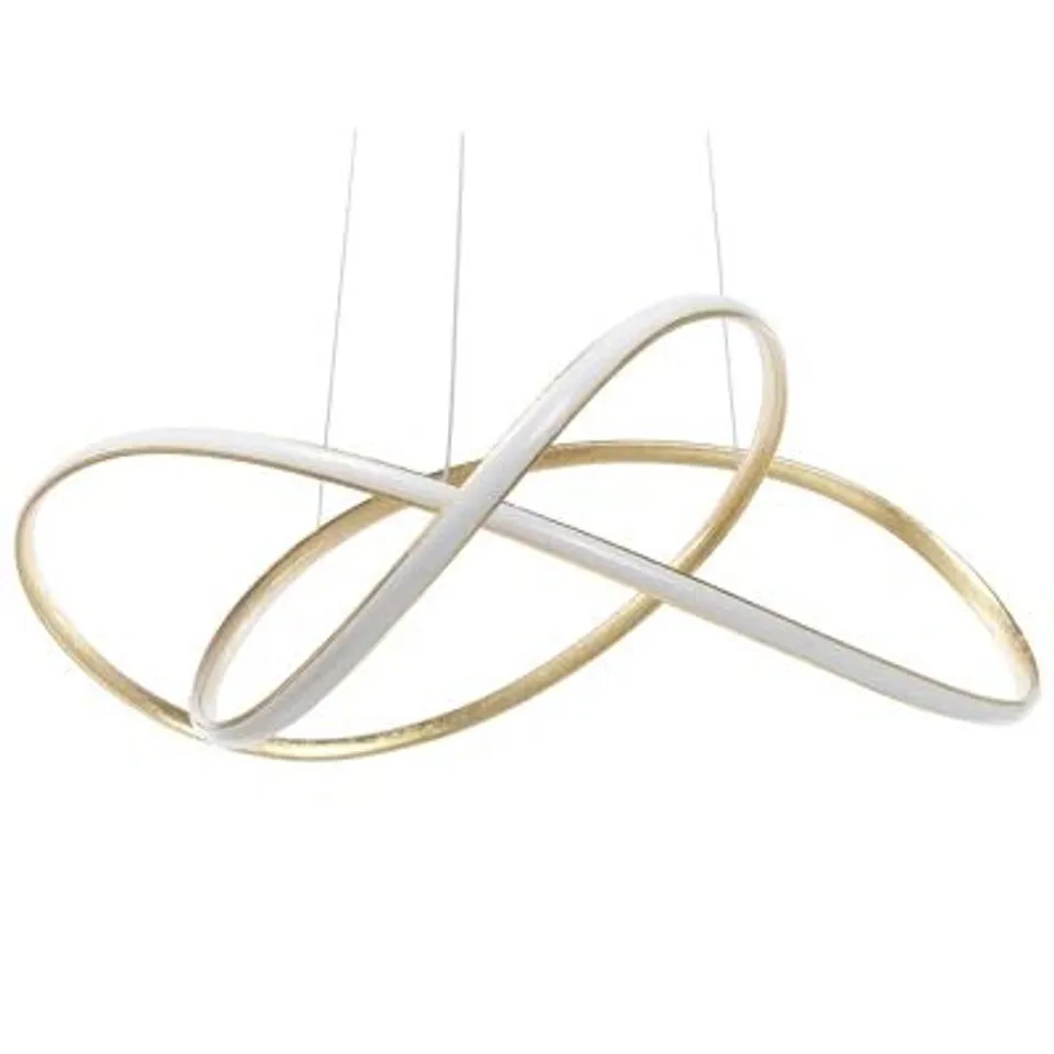 BOXED VISCONTI 1-LIGHT NOVELTY GEOMETRIC LED PENDANT 